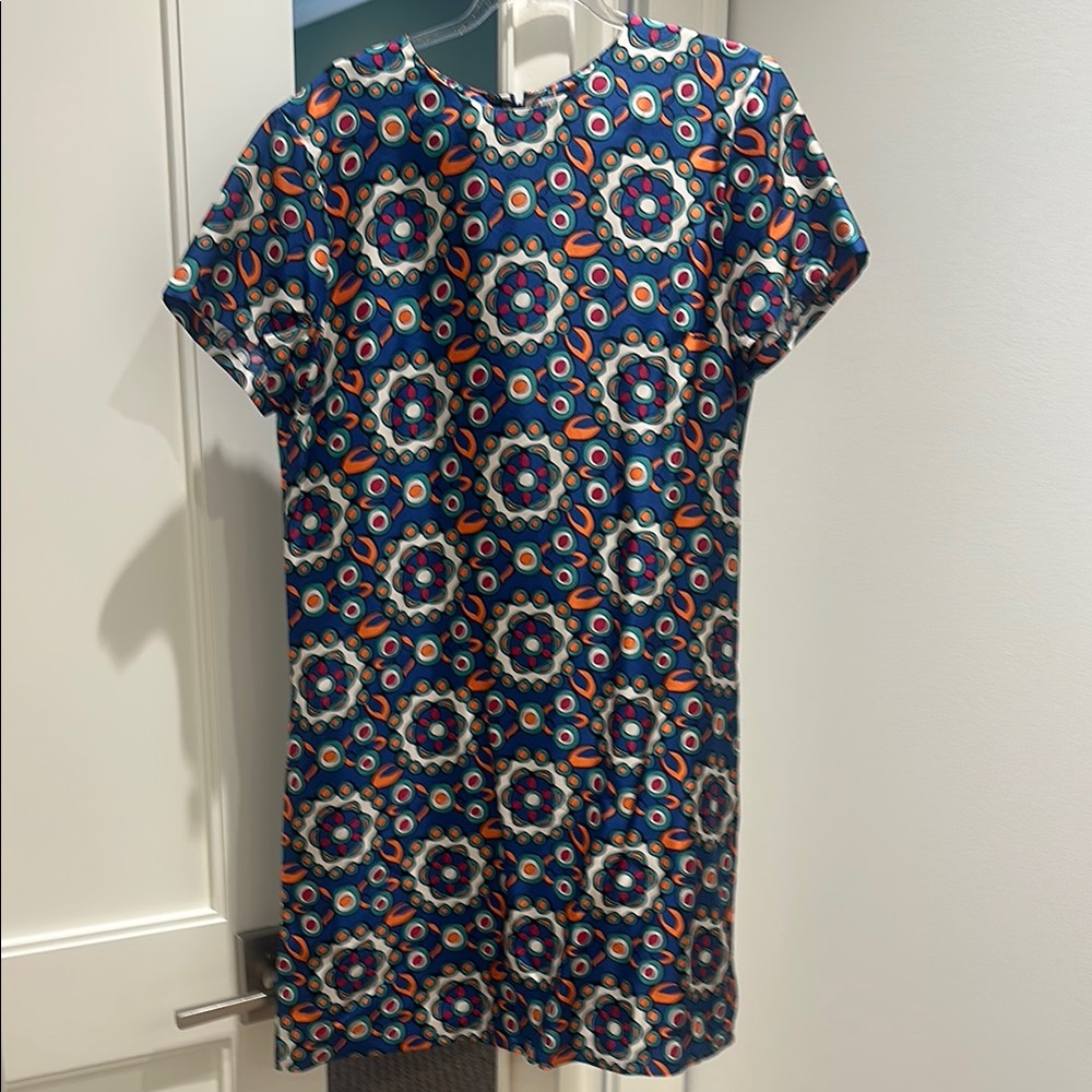 Colorful Geometric Pattern Dress